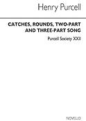 Purcell Society Volume 22(Catches (Original Engraving))