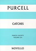 Purcell Society Volume 22A(Catches (Paperback))