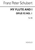 Schubert My Flute And I (German/English) Unis