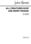 All Creatures Now Are Merry Minded (SSATB)