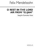 O Rest In The Lord In C Vce/Pf