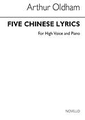 Five Chinese Lyrics for High Voice with Piano acc.