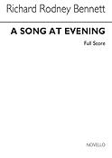 A Song At Evening (SA/Ensemble) - Full Score