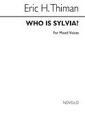 Who Is Sylvia? for SATB Chorus