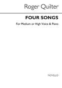 Four Songs Of Mirza Schaffy (Medium/High Voice)