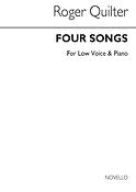 Four Songs Of Mirza Schaffy (Low Voice)