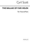 Ballad Of Fair Helen for Voice And Piano