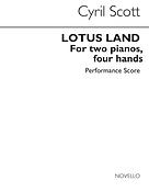Lotus Land Op.47 No.1 for two Pianos
