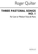 R Three Pastoral Songs Op22 Low Voice And Piano