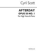 Afterday Op50 No.1-high Voice/Piano (Key-c)