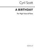 A Birthday-high Voice/Piano (Key-d)