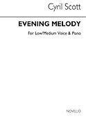 Evening Melody-low Or Medium Voice/Piano