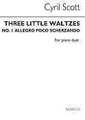 Three Little Waltzes (Mov.1(allegro Poco Scherzando) Piano Duet)