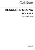 Blackbird's Song for Medium Voice and Piano acc.
