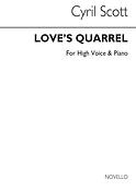 Love's Quarrel Op55 No.1-high Voice/Piano (Key-c)