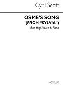 Osme's Song (From Sylvia) Op68 No.2(high Voice/Piano (Key-F))