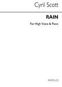 Rain-high Voice/Piano