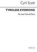 Tyrolese Evensong - Low Voice/Piano (Key-c)