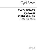 Two Songs Op56-high Voice/Piano