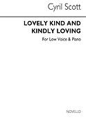 Lovely Kind And Kindly Loving Op55 No.1(low Voice/Piano (Key-G))