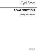 A Valediction-high Voice/Piano (Key-b Flat)