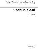 Judge Me O God Satb