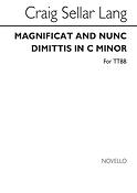 Magnificat And Nunc Dimittis for TTBB Chorus