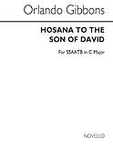 O Hosanna To The Son Of David Ssaatb (In C Major)