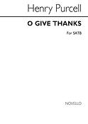 O Give Thanks Satb
