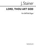 Lord Thou Art God T/Satb/Organ