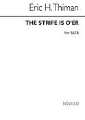 Thiman The Strife Is Oer Satb
