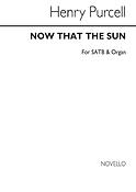 H Now That The Sun Hath Veiled Satb/Organ