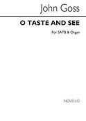O Taste And See