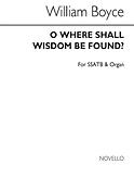 O Where Shall Wisdom Be Found?
