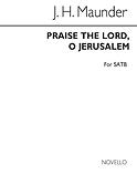 Praise The Lord, O Jerusalem (SATB)