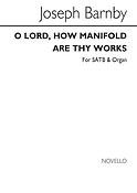 Barnby: O Lord How Manifold (SATB)