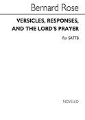 Versicles, Responses And The Lord's Prayer