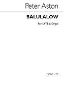 Balulalow for SATB Chorus
