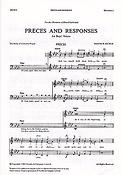 Preces And Responses (SSA)