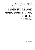 Magnificat And Nunc Dimittis In C Op.105 (SATB)