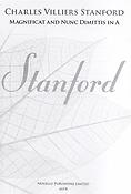 Stanford: Magnificat And Nunc Dimittis In A