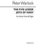 Warlock The Five Lesser Joys Satb/Org