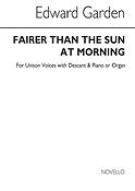 Fairer Than The Sun At Morning