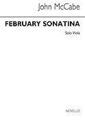 February Sonatina fuer Solo Viola