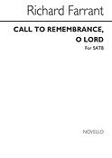 Call To Remembrance O Lord (SATB)