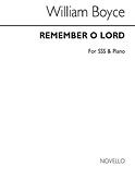 Remember O Lord Sss/Piano