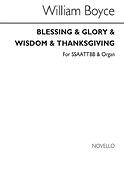 Blessing And Glory And Wisdom And Thanksgiving