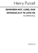 Purcell-remember Not Lord Our Offences(Heap-if Ye Love Me)