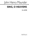 Sing O Heavens Satb/Organ