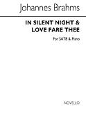 Brahms In Silent Night/Love Fare Thee Well Satb/Pf